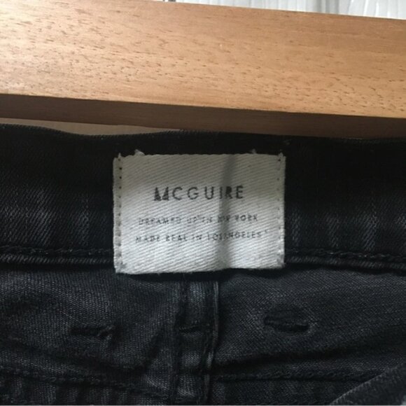 𝅺mcguire Obsidian Halcyon Skinny Zip Denim Jeans - Picture 7 of 8